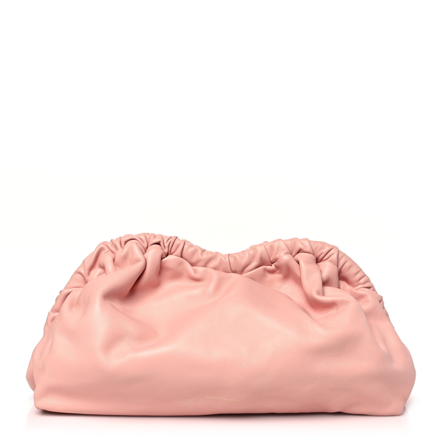Mansur Gavriel Lambskin Cloud Clutch  Rosa Blush 1 of 9