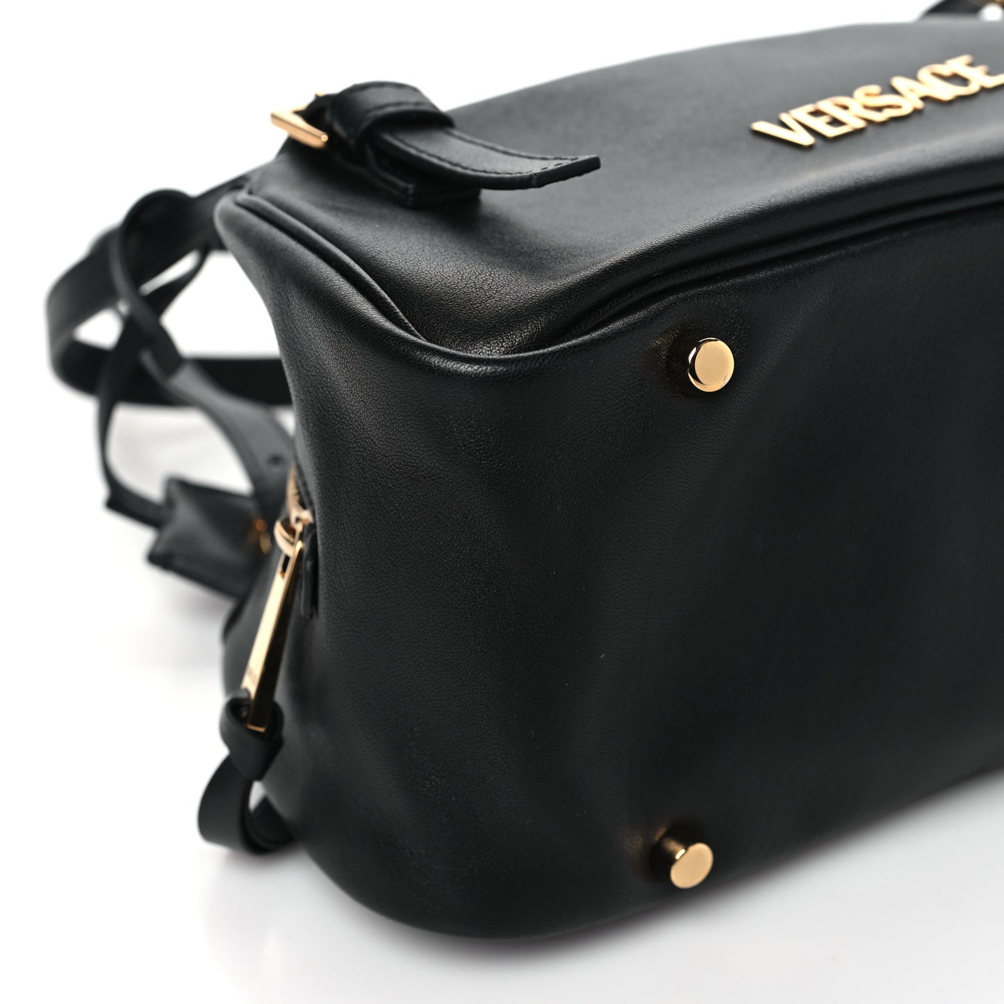 Lambskin Bowling Bag Black