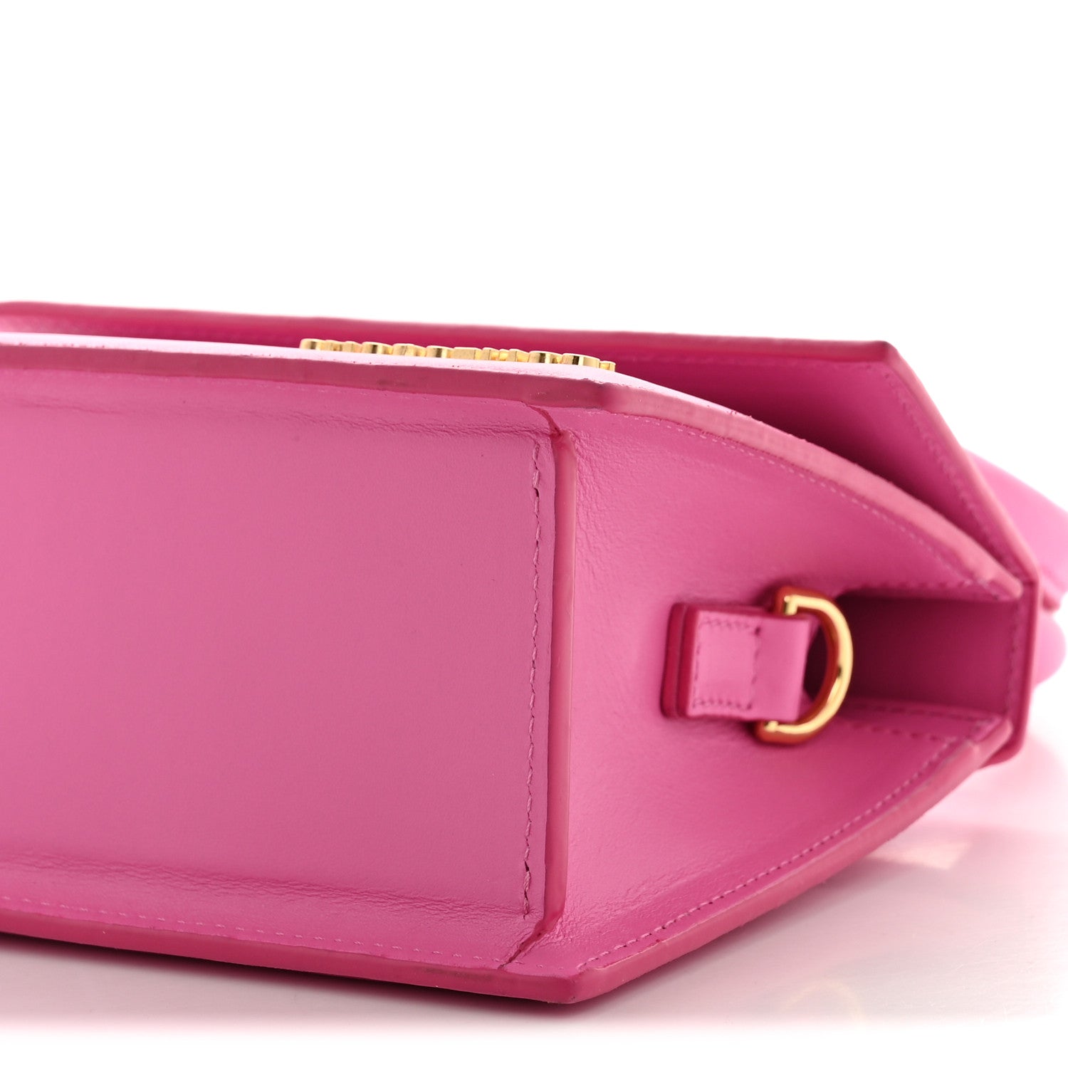 Jacquemus Smooth Calfskin Le Chiquito Noeud Neon Pink 10 of 12