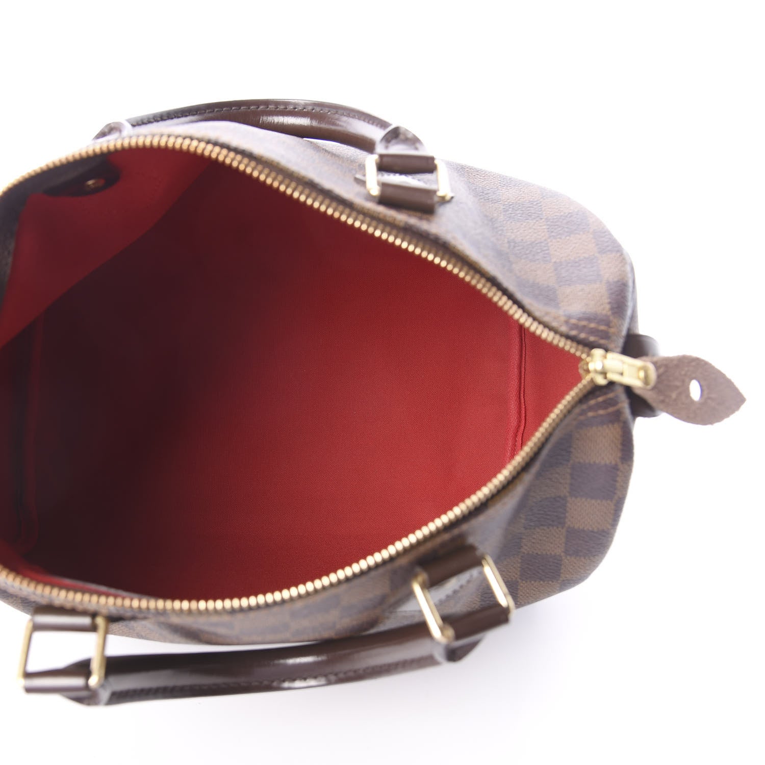 Louis Vuitton Damier Ebene Speedy 30 5 of 9