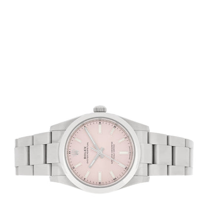 Rolex Stainless Steel 34mm Oyster Perpetual Watch Pink 124200 2 of 5