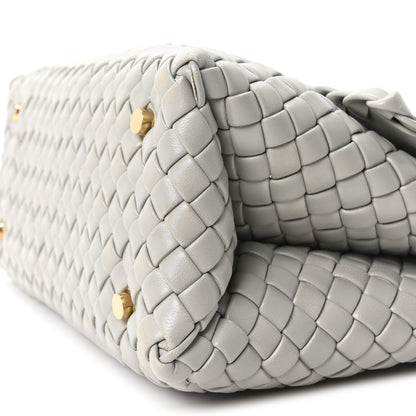Bottega Veneta Nappa Intrecciato Patti Top Handle Bag Agate Grey 10 of 10