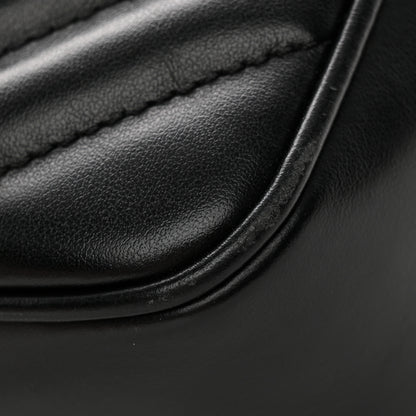 Saint Laurent Calfskin Matelasse Monogram Lou Camera Bag Black 11 of 13
