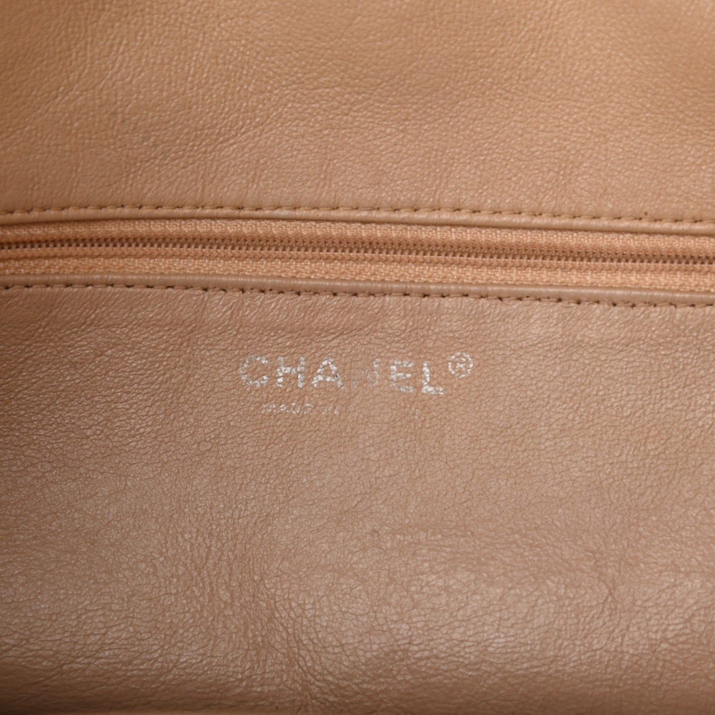 Smooth Calfskin Luxe Ligne Tote Orange