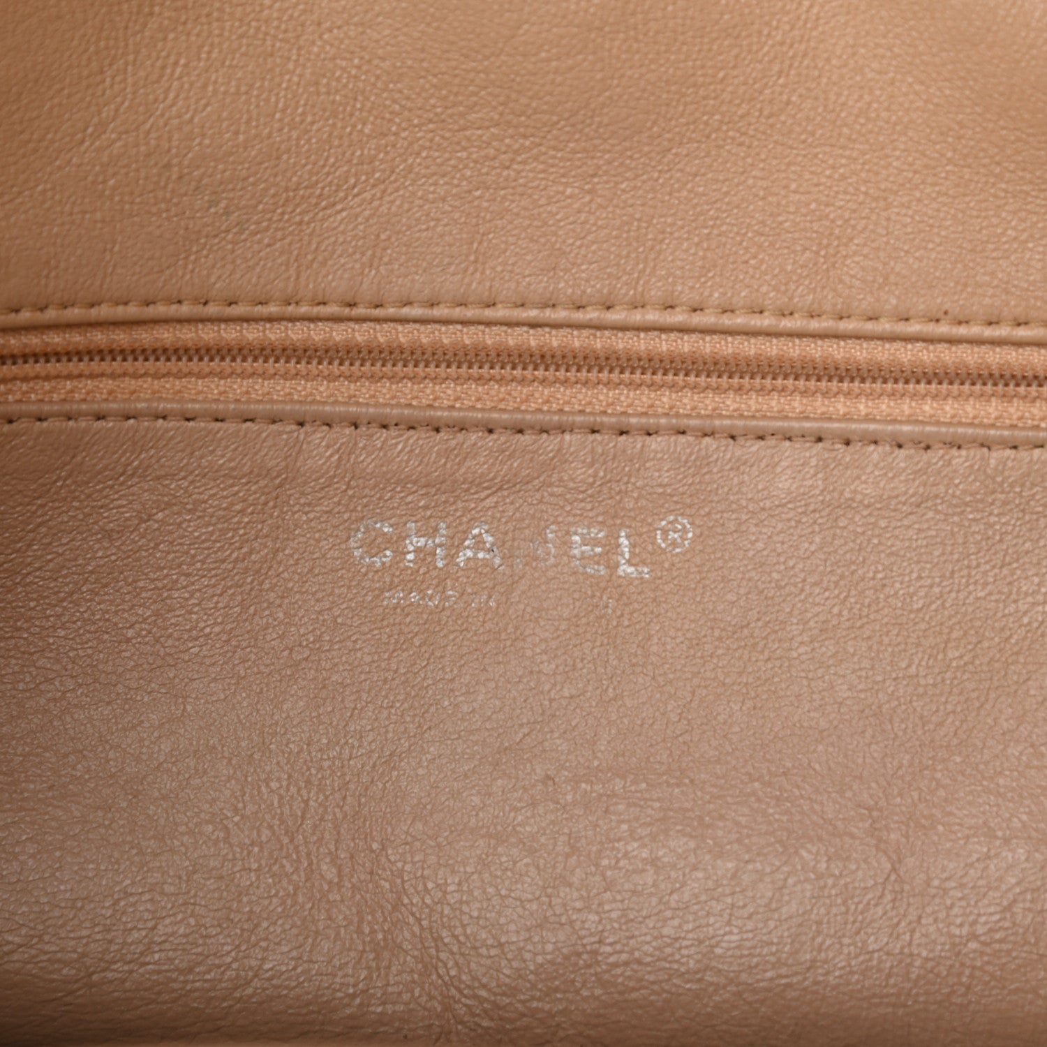 Chanel Smooth Calfskin Luxe Ligne Tote Orange 7 of 10
