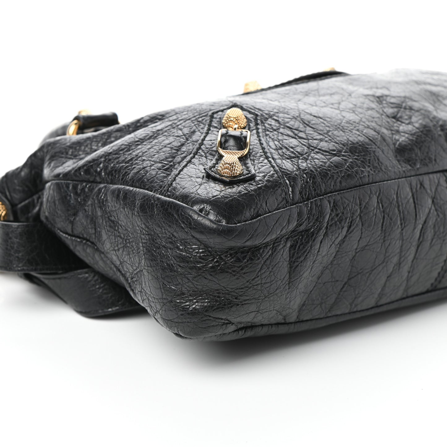 Agneau Giant 12 Gold Hardware Town Black