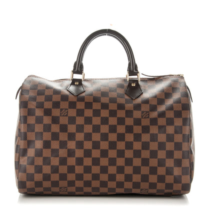 Louis Vuitton Damier Ebene Speedy 35 1 of 7