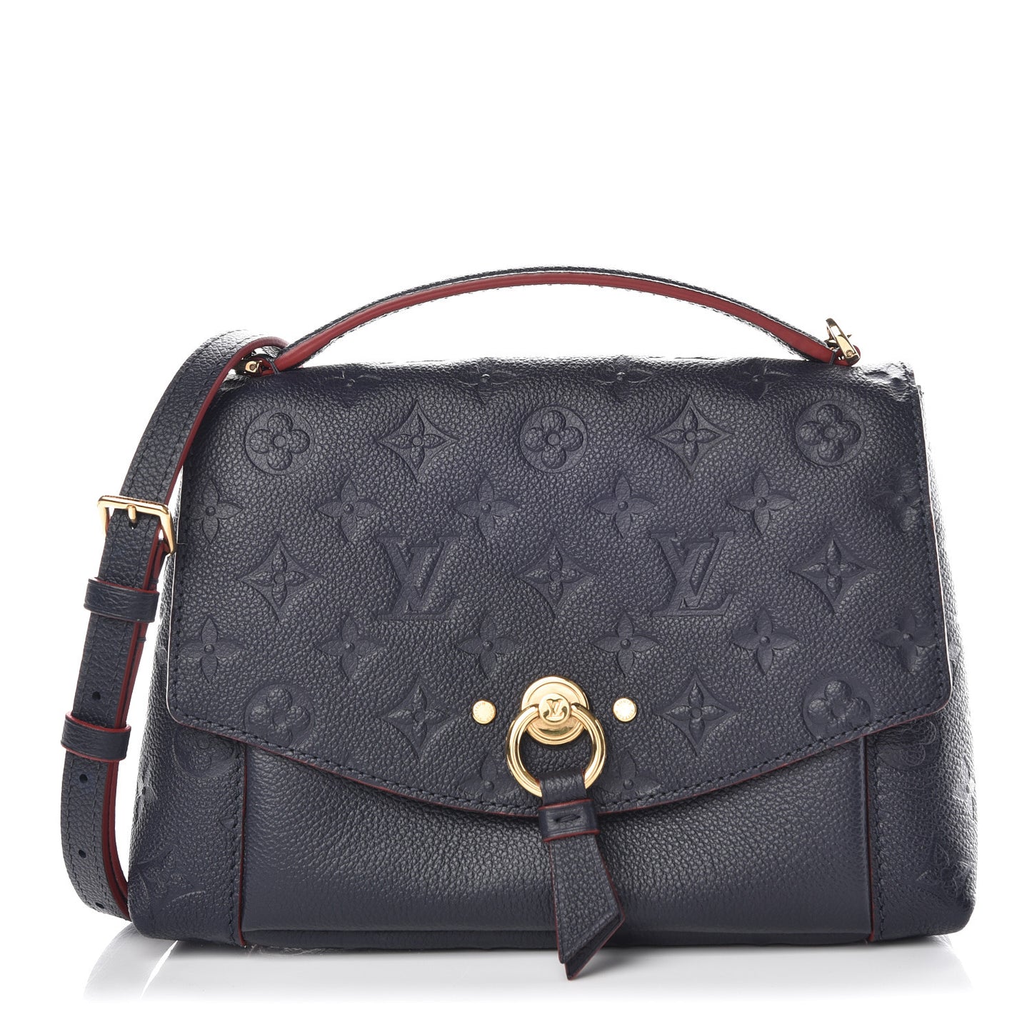 Empreinte Blanche BB Marine Rouge