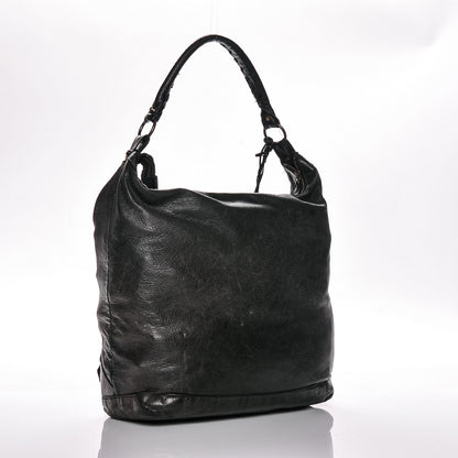 Balenciaga Agneau Classic Hardware Day Hobo Black 3 of 8
