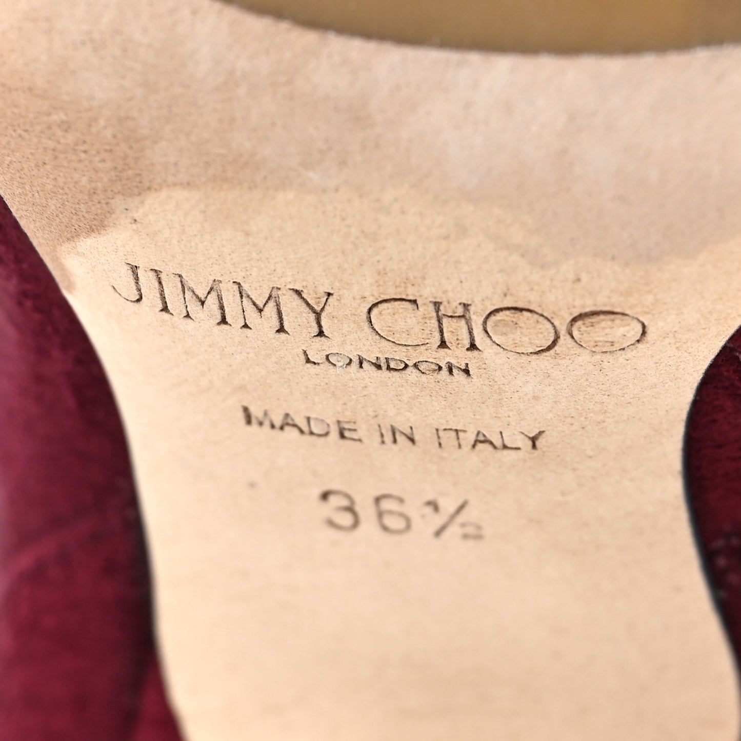 Suede Autumn 65 Ankle Boots 36.5 Vino