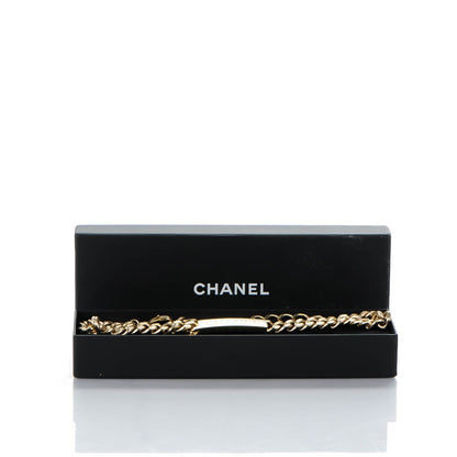 Chanel Oversized Chain Logo Necklace Gold 5 of 5