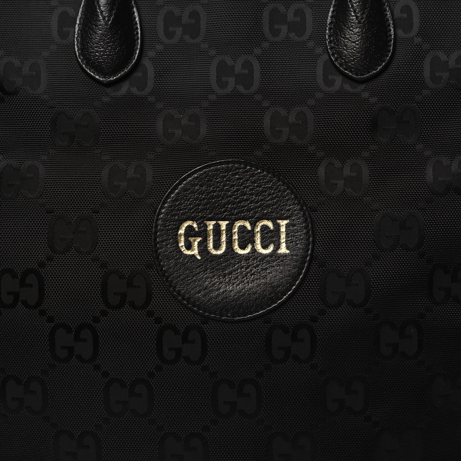 Gucci Econyl Nylon Monogram Off The Grid Long Tote Bag Black 8 of 11