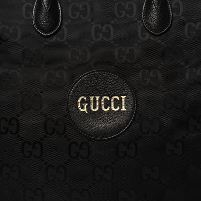 Gucci Econyl Nylon Monogram Off The Grid Long Tote Bag Black 8 of 11