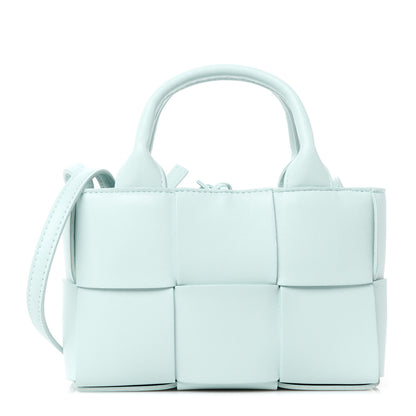 Bottega Veneta Lambskin Maxi Intreccio Candy Arco Tote Celadon 1 of 12
