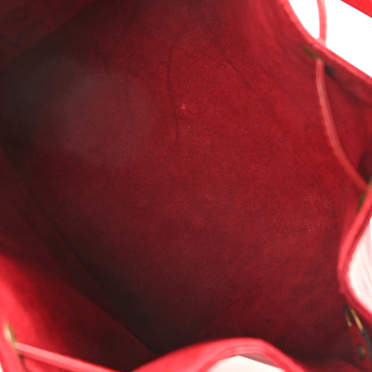 Louis Vuitton Epi Petit Noe Castillan Red 5 of 11