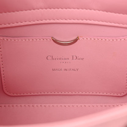 Christian Dior Lambskin Cannage Crystal Medium Lady D-Joy Light Pink 6 of 11