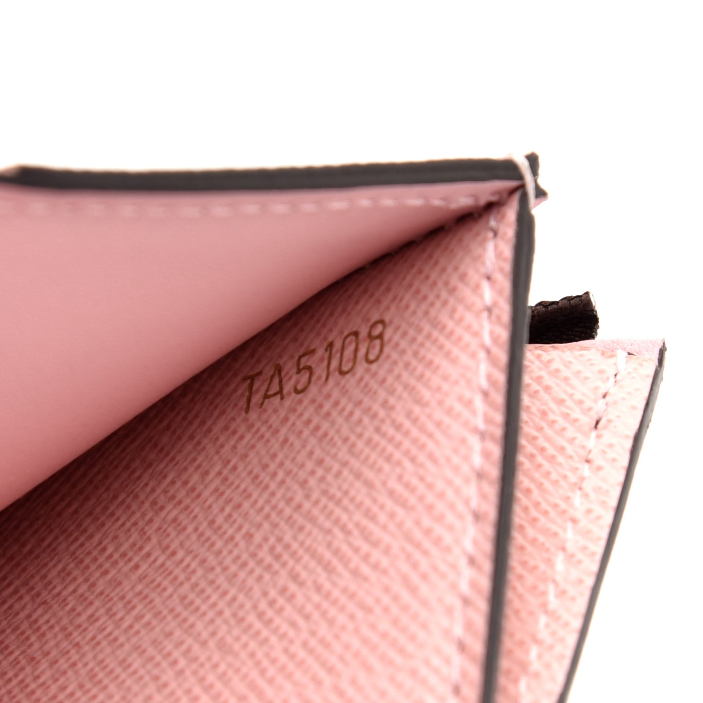 Monogram Zoe Wallet Rose Ballerine