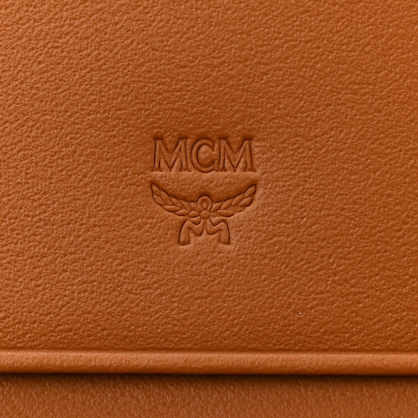 Visetos Trifold Tracy Wallet Cognac