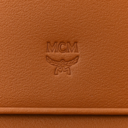MCM Visetos Trifold Tracy Wallet Cognac 7 of 8