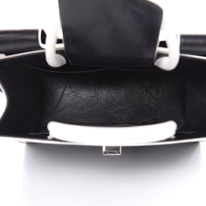 Christian Dior Crinkled Calfskin Medium Diorever Flap Black 5 of 11