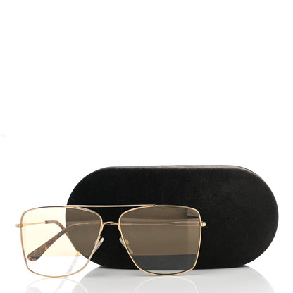 Tom Ford Magnus Aviator Sunglasses TF651 Gold 8 of 8