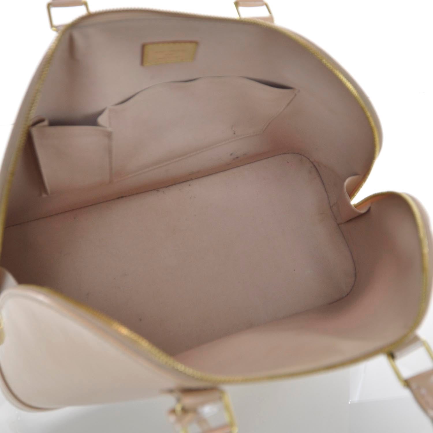 Louis Vuitton Vernis Alma MM Rose Florentin 6 of 8