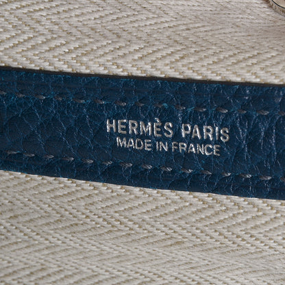 Hermes Veau Negonda Garden Party 36 MM Bleu de Prusse 11 of 12
