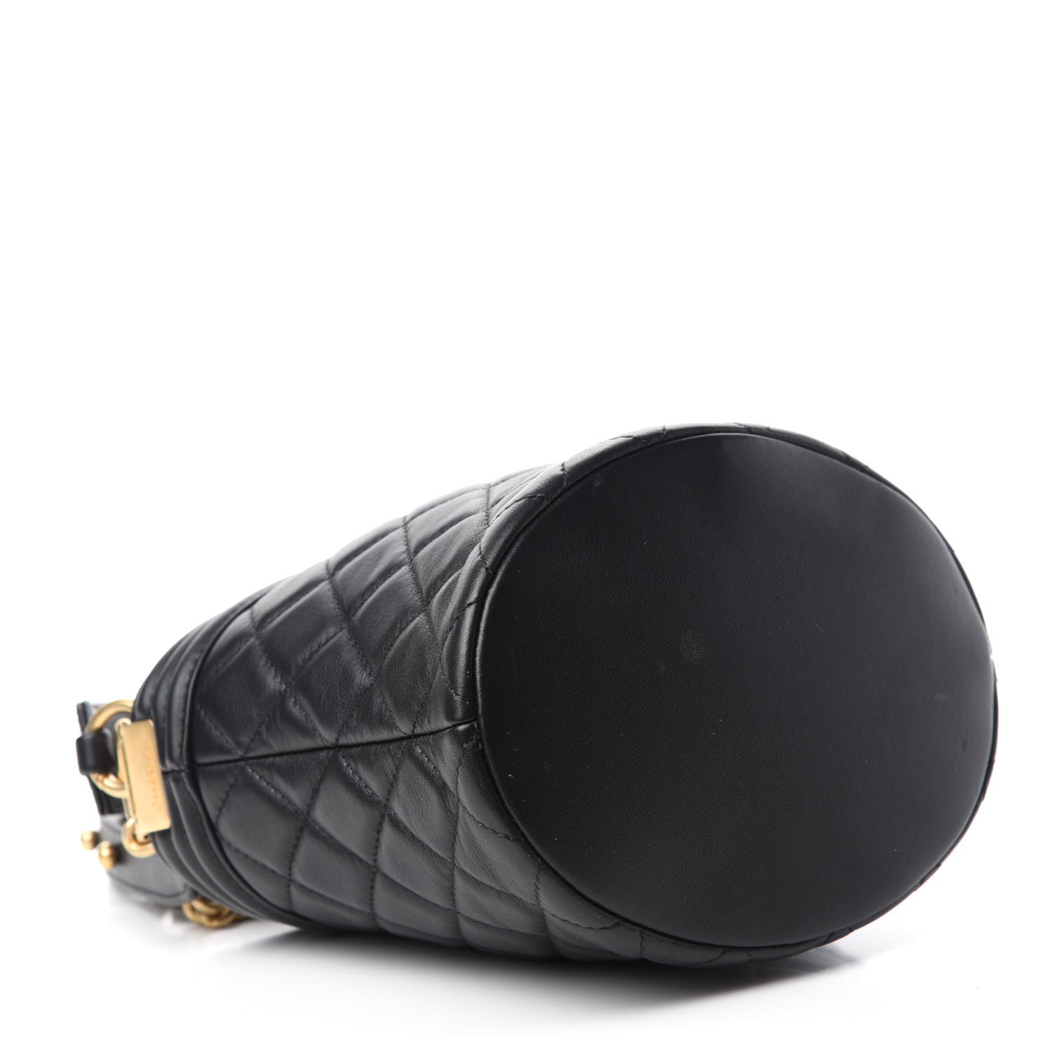 Chanel Calfskin Quilted Boy Bucket Bag Black 4 of 11