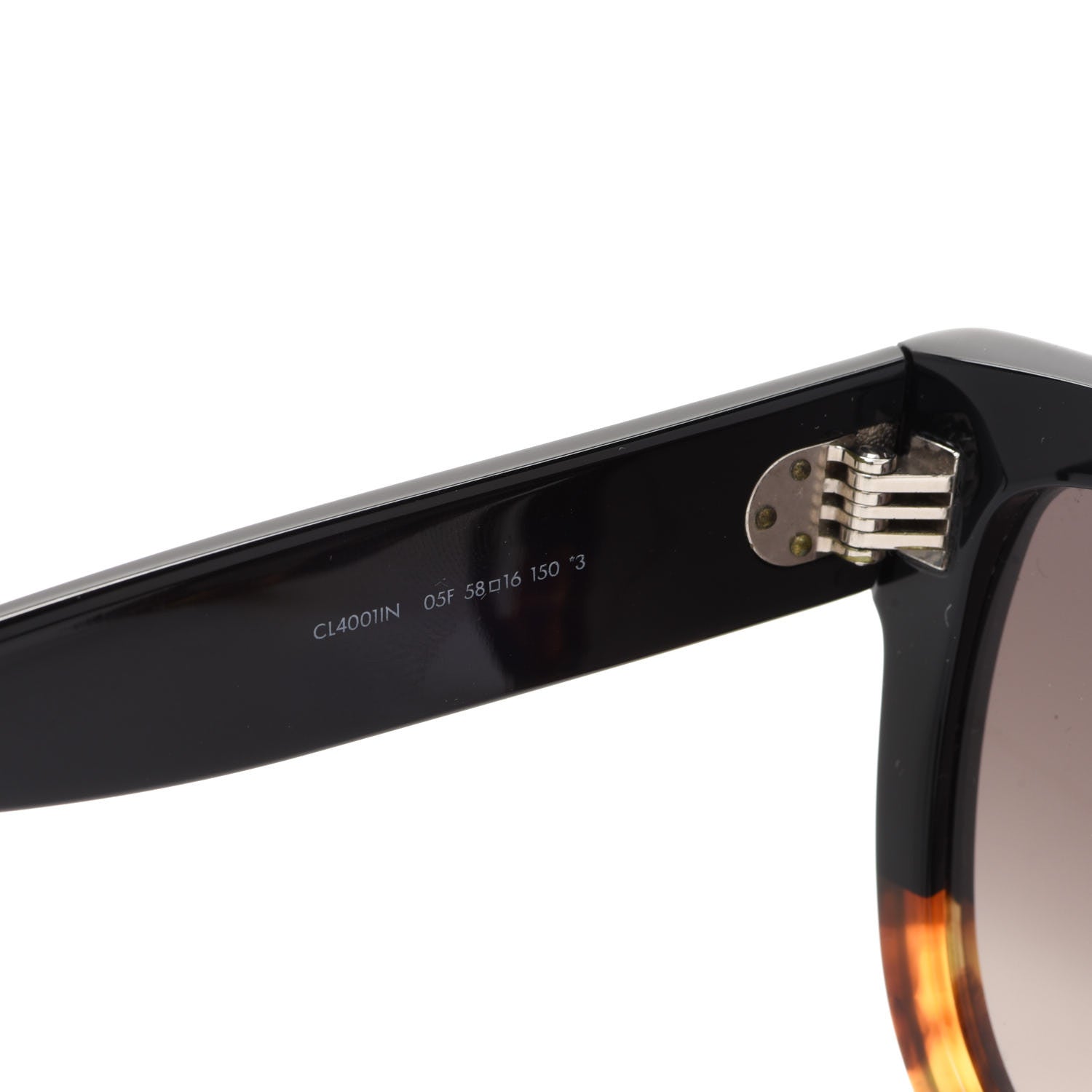 Celine Shadow Sunglasses CL 41026/S Black Havana 5 of 7