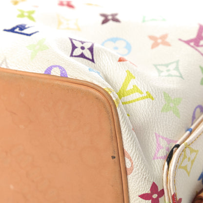 Louis Vuitton Monogram Multicolor Petit Noe White 12 of 14