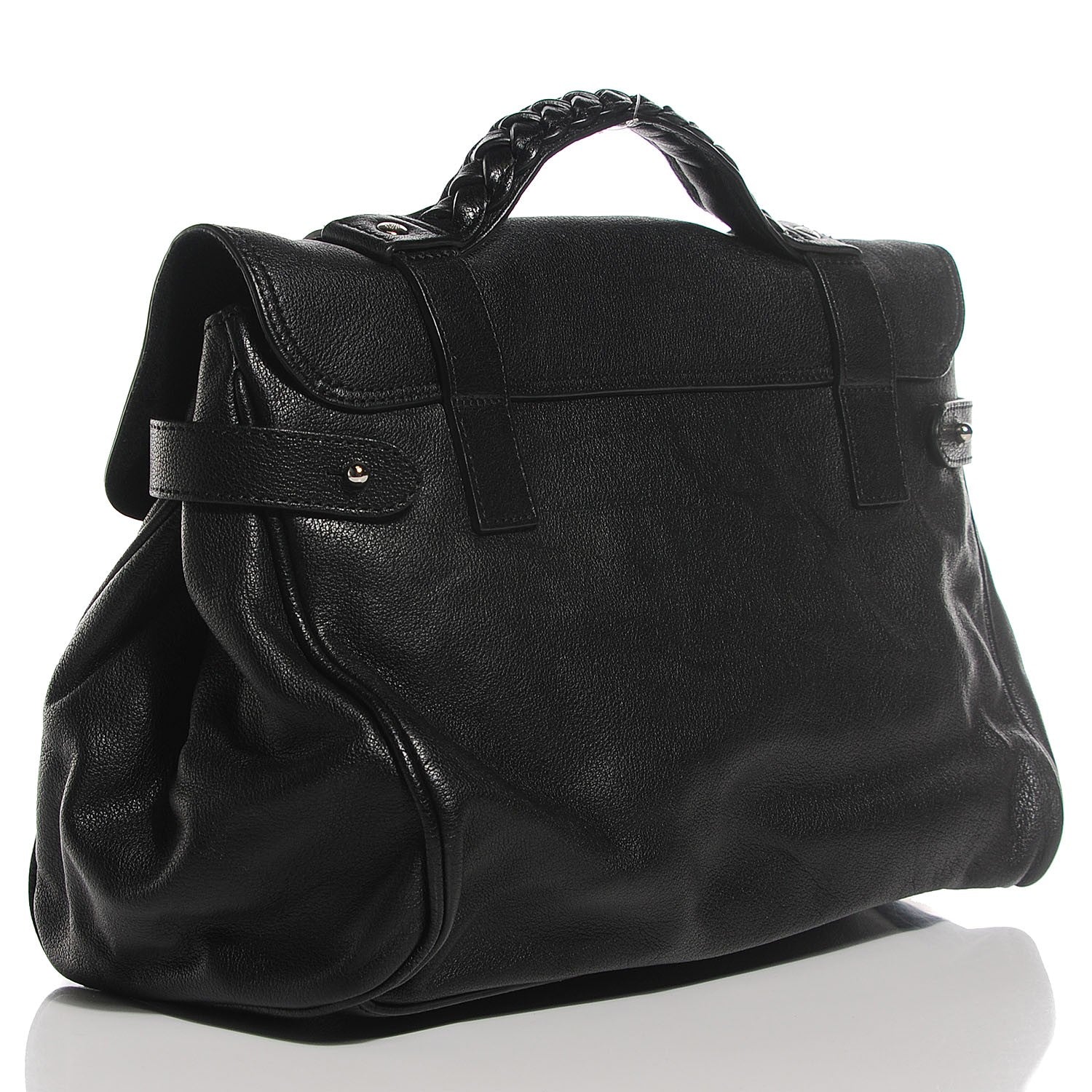 Mulberry Polished Buffalo Medium Alexa Black 3 of 12