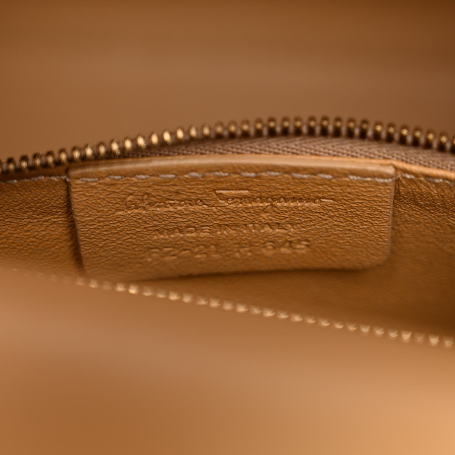 Salvatore Ferragamo Calfskin Suede Small Boxyz Beige 6 of 9