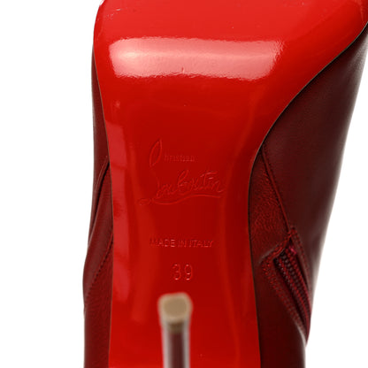 Christian Louboutin Nappa Armurabotta 100 Over The Knee Boots 39 Red 7 of 8
