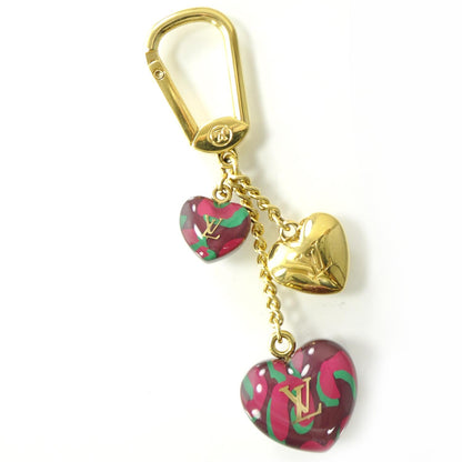 Louis Vuitton Resin Leopard Key Holder Rouge Fauviste 1 of 3