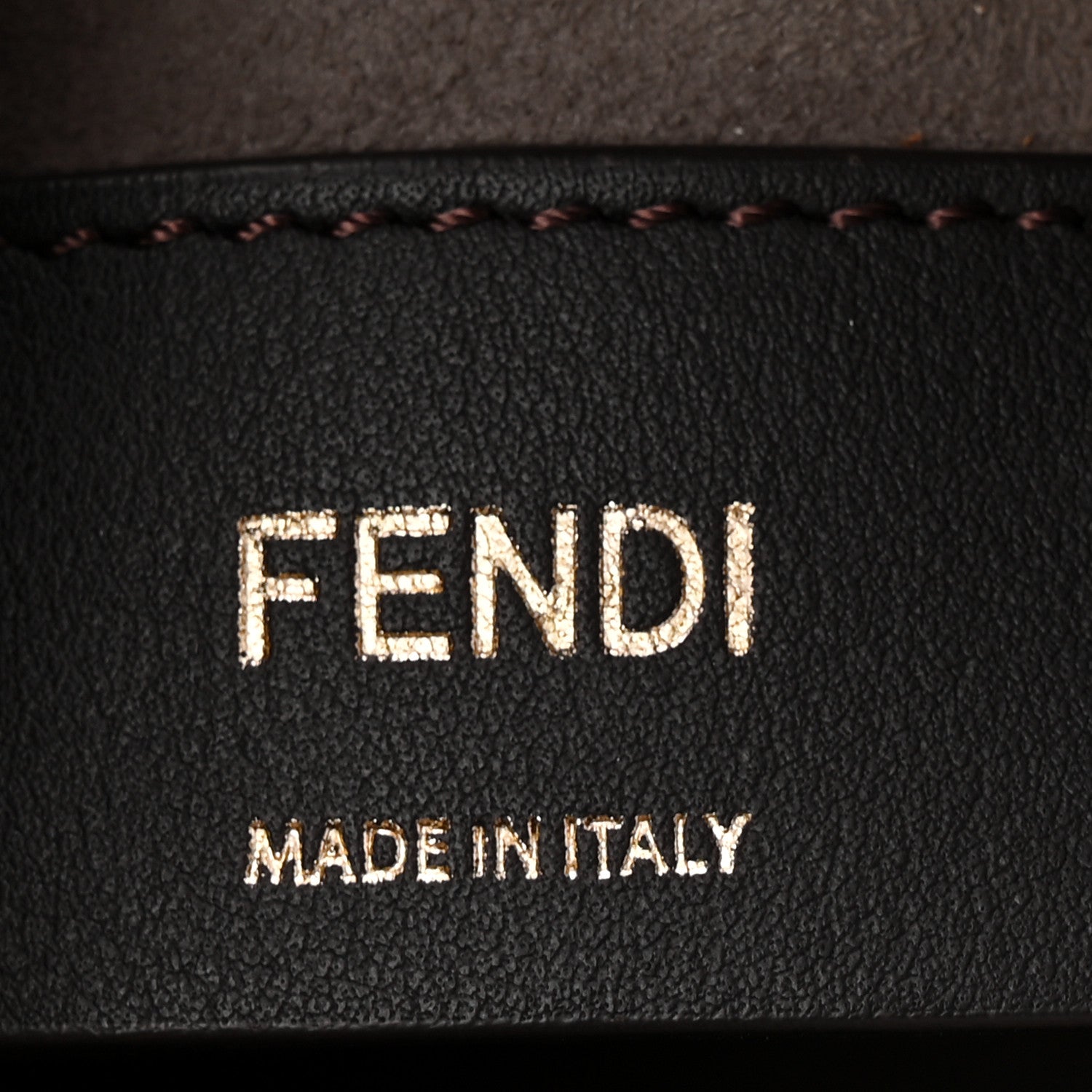 Fendi X FILA Vitello F is Fendi Mania Mini Mon Tresor Bucket Bag White 6 of 10