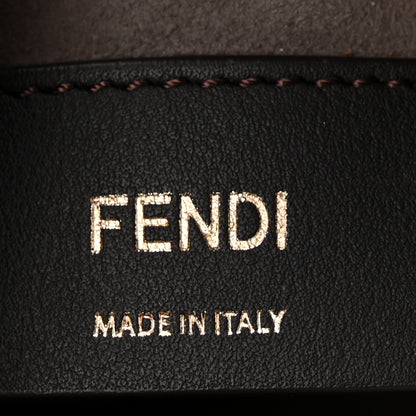 Fendi X FILA Vitello F is Fendi Mania Mini Mon Tresor Bucket Bag White 6 of 10