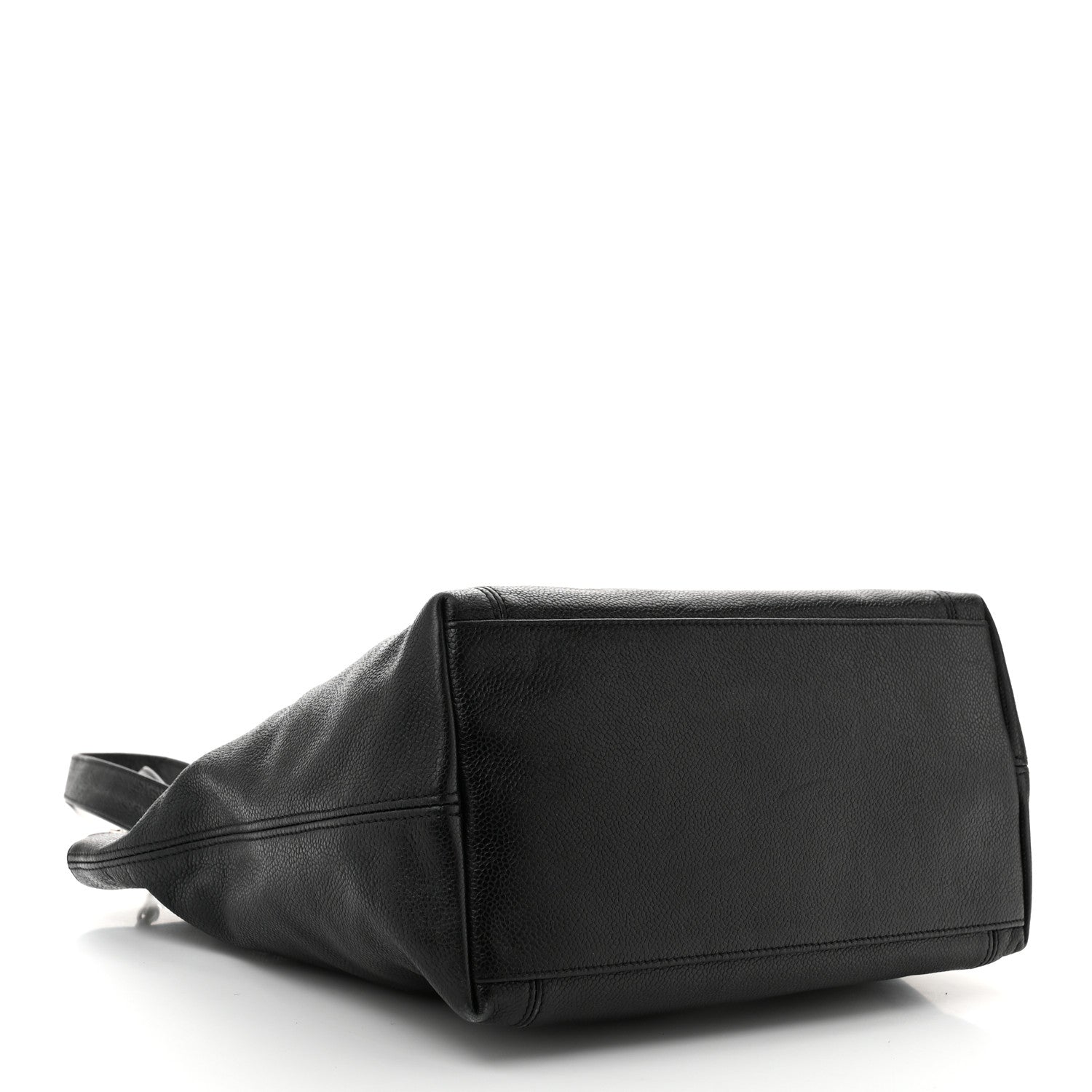Chanel Caviar CC Shopper Tote Black 4 of 12