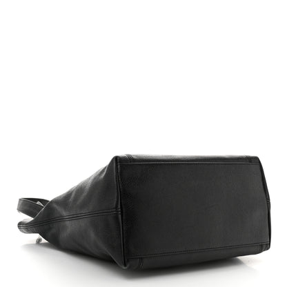 Chanel Caviar CC Shopper Tote Black 4 of 12