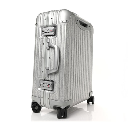 Christian Dior X RIMOWA Aluminum Gradient Cabin Luggage Silver 2 of 9