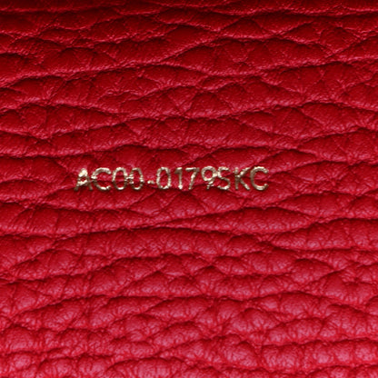 3.1 Phillip Lim Textured Calfskin Medium Pashli Satchel Red 7 of 9