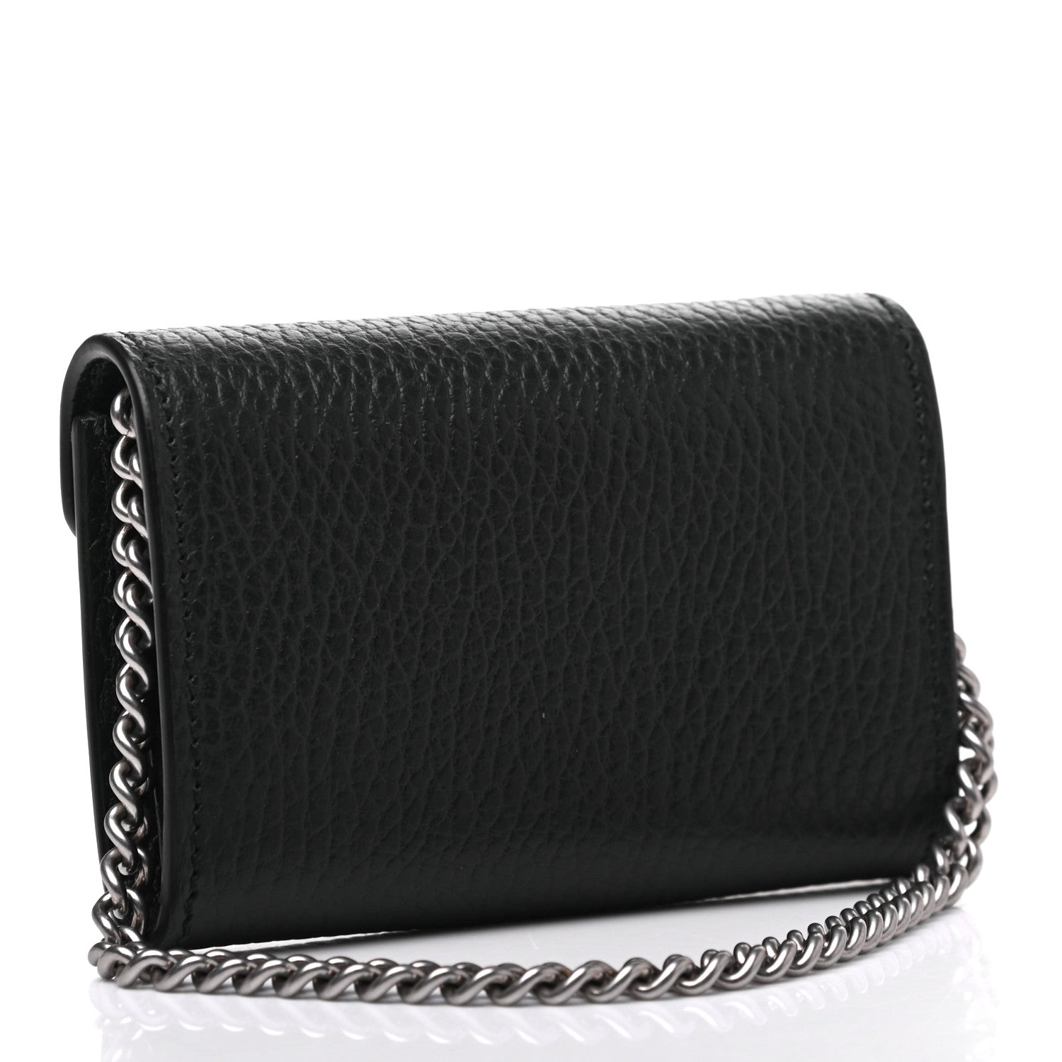 Gucci Calfskin Dionysus Coin Purse Black 3 of 7