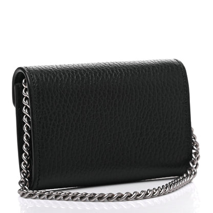 Gucci Calfskin Dionysus Coin Purse Black 3 of 7