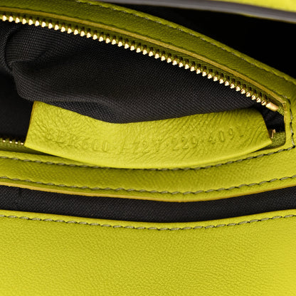 Fendi Nappa FF 1974 Embossed Baguette Wasabi 7 of 10