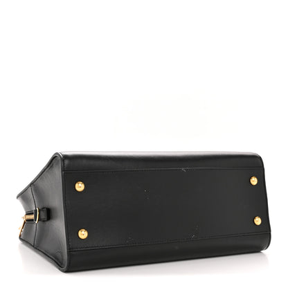 Saint Laurent Smooth Calfskin Small Monogram Cabas Black 4 of 13