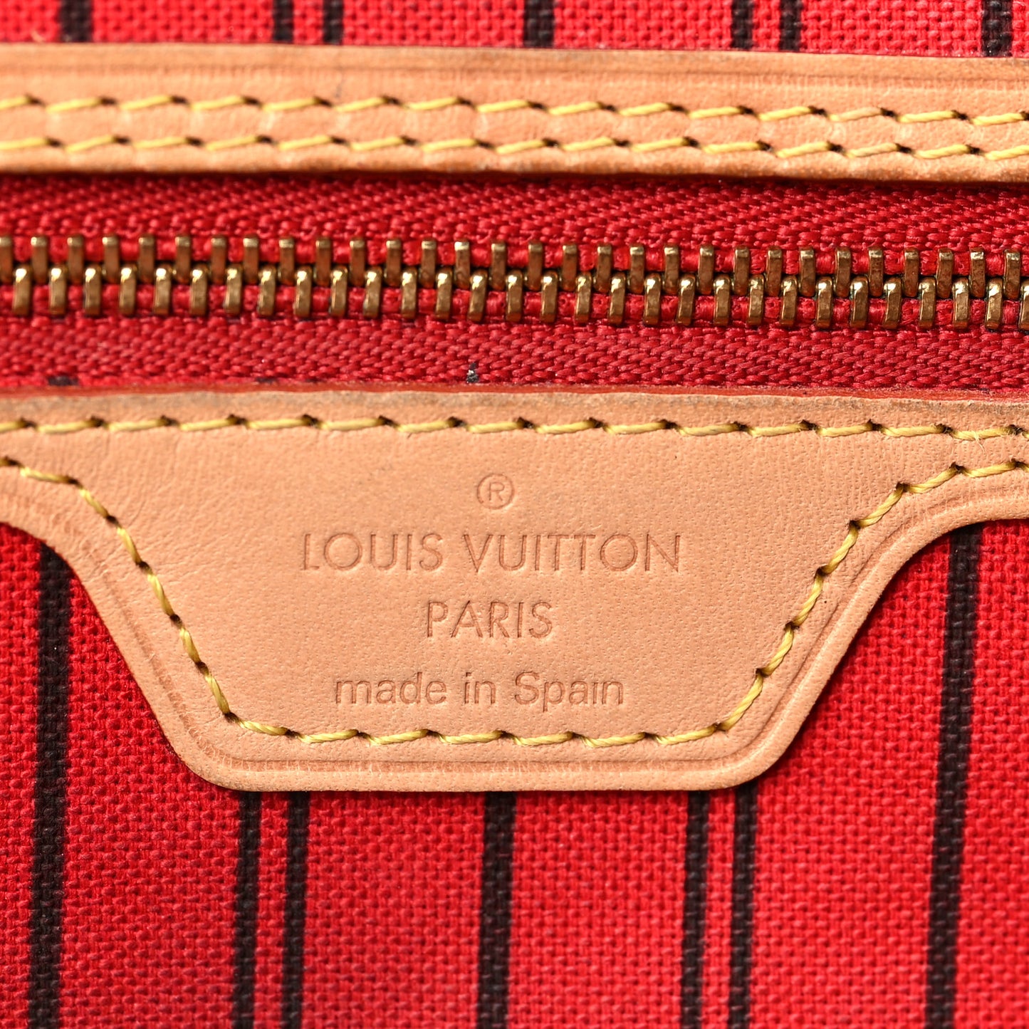Monogram Neo Neverfull MM Cherry