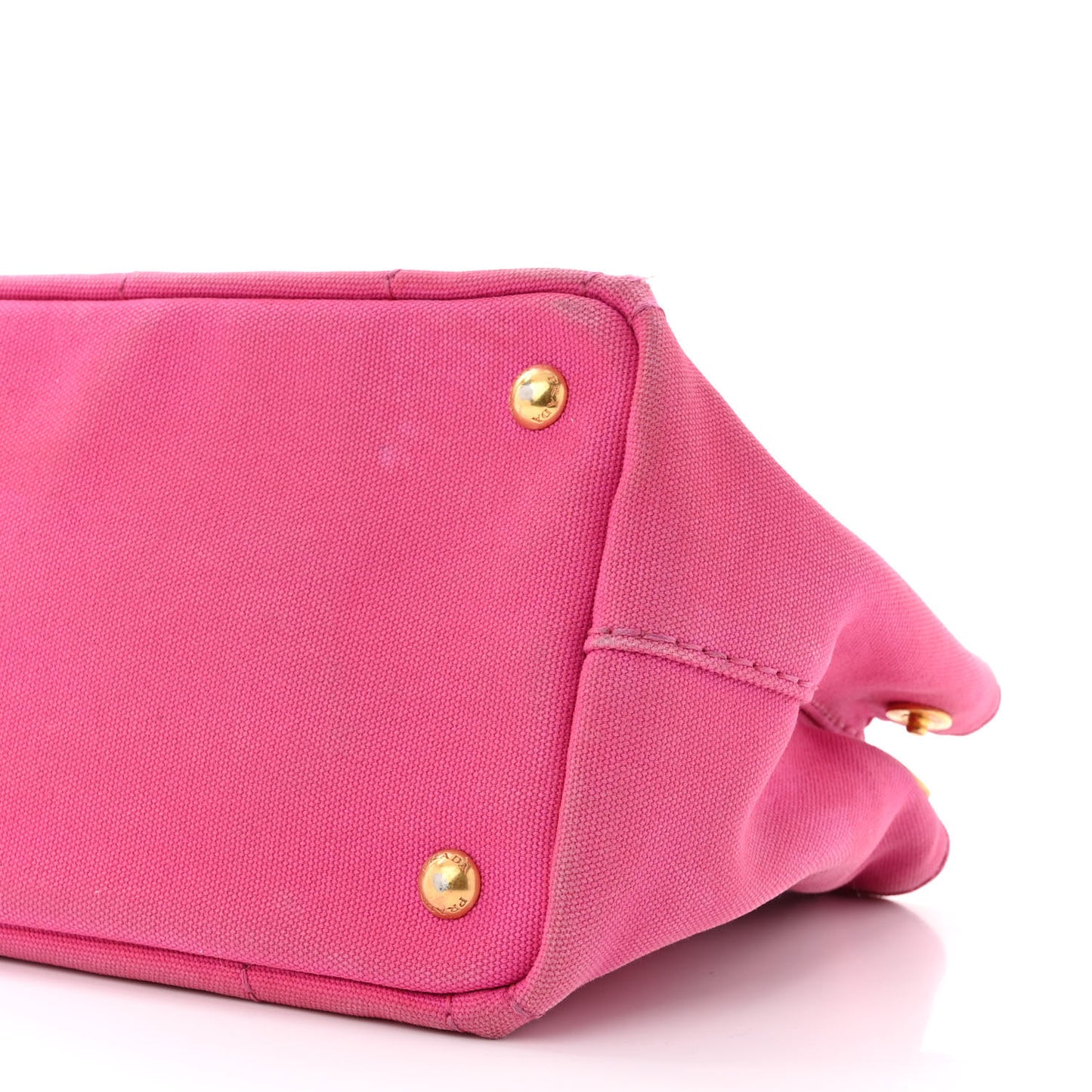 Denim Small Canapa Logo Tote Peonia