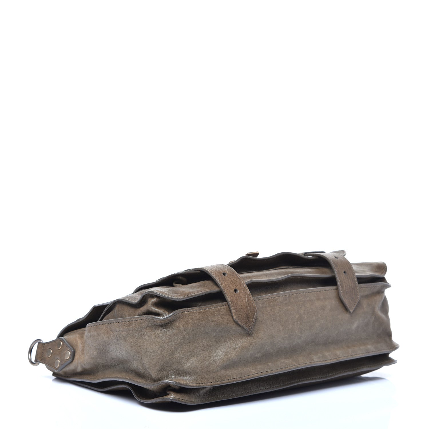 Proenza Schouler Lambskin Medium PS1 Satchel Military 4 of 8