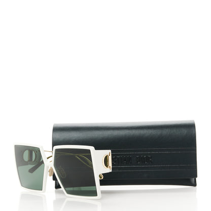 Christian Dior Square Mirrored 30 Montaigne Sunglasses White 9 of 9