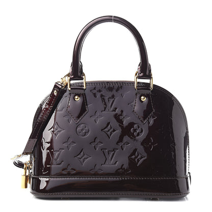 Louis Vuitton Vernis Alma BB Amarante 1 of 8