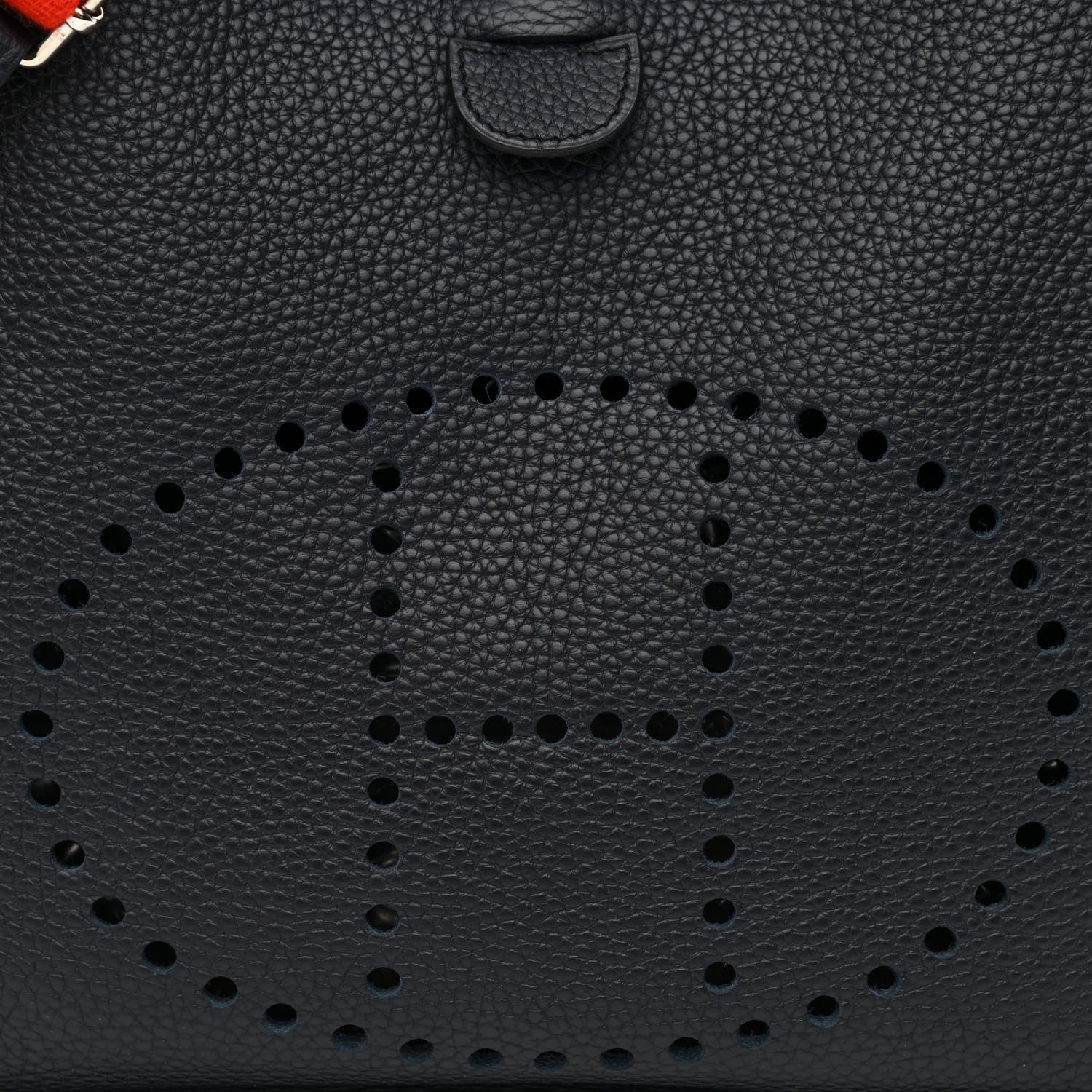 Hermes Taurillon Clemence Amazone Evelyne III GM Bleu Nuit 8 of 11